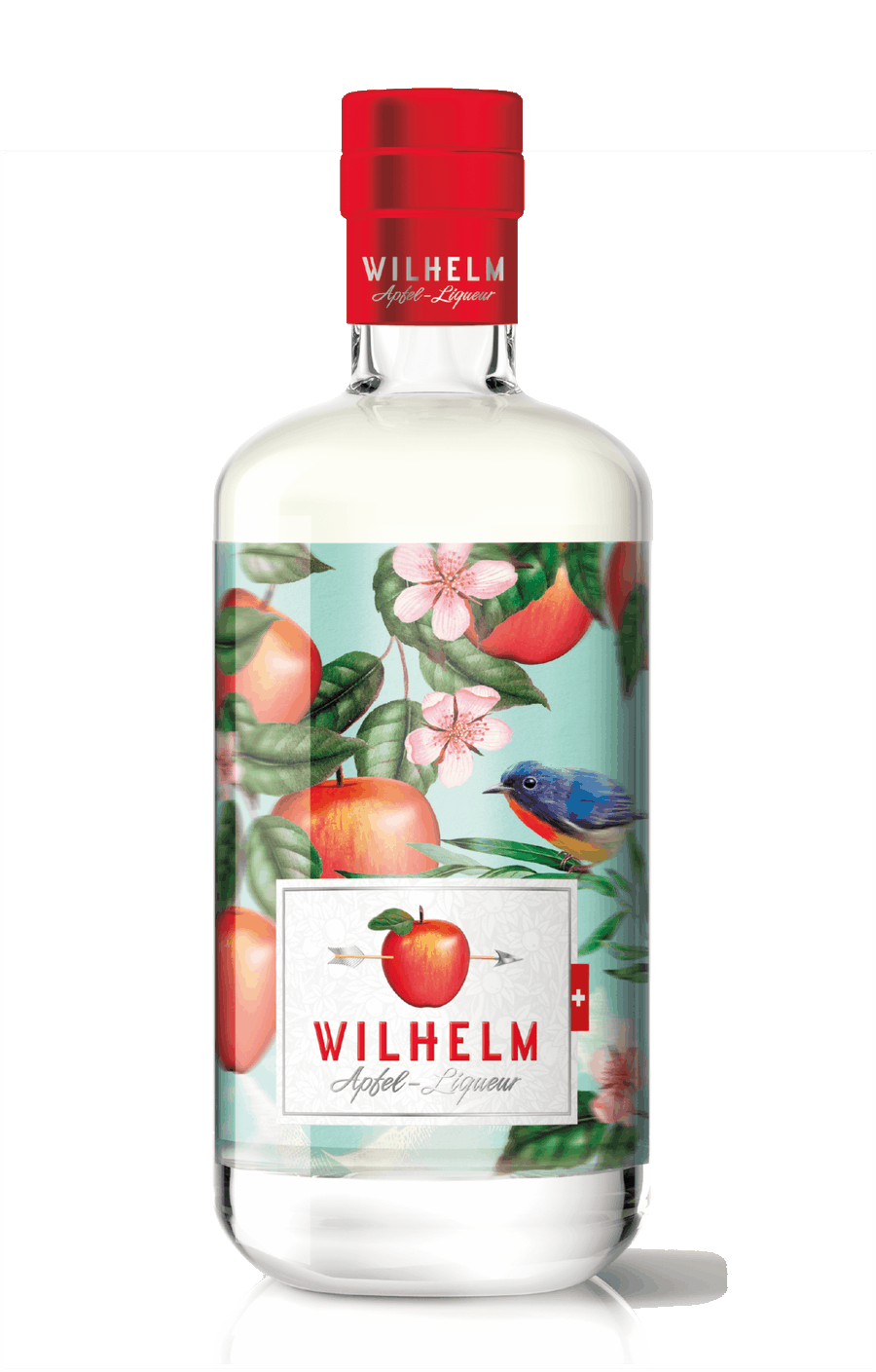 WILHELM Apfel Liqueur Flasche 0.7L
